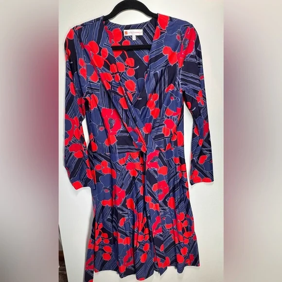 Jude Connally Flora Faux Wrap Dress- Medium - Picture 6 of 6